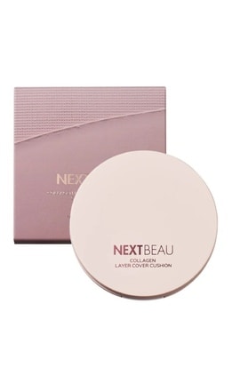 NEXTBEAU-Тональний крем-кушон для обличчя Nextbeau Collagen SPF 50+ beige тон 23 90 г-8809696984555-