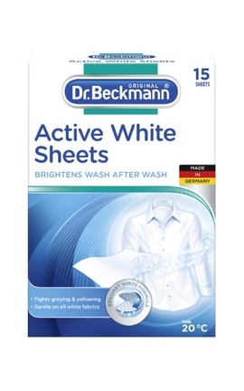 BECKMANN-Серветки Dr. Beckmann для оновлення білого кольору тканини 15 шт -4008455551913-