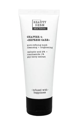 BEAUTYDERM-Маска для очищения пор Beauty Derm Skin Fiction с салициловой кислотой и ягодами годжи 75 мл-4820185228282-