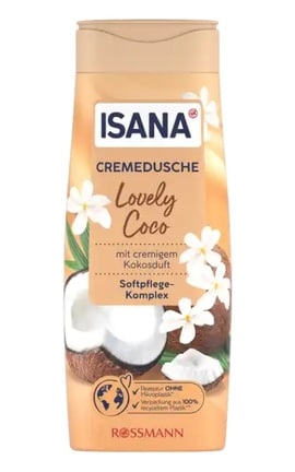 ISANA-Крем-гель для душа Isana Lovely Coco 300 мл-4068134083586-