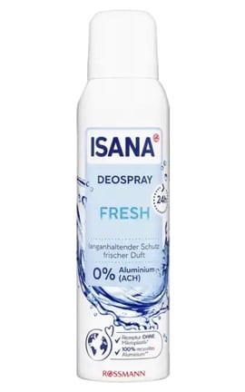 ISANA-Дезодорант-спрей Isana Fresh 150 мл-4305615610467-