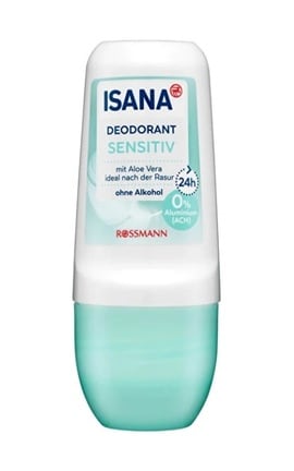ISANA-Дезодорант шариковый Isana Sensetive Алоэ 50 мл-42348535-