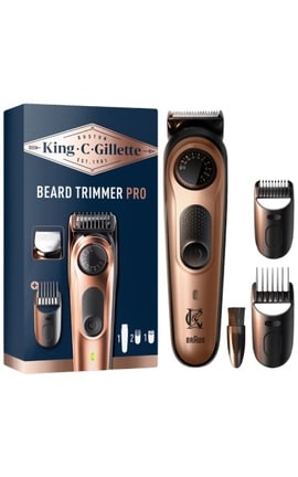 --Триммер для бороды King C. Gillette Pro-8700216659659-