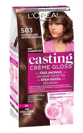 CASTING CG-Крем-краска для волос без аммиака L'Oreal Paris Casting Creme Gloss 503 - Золотой шоколад-3600524189716-