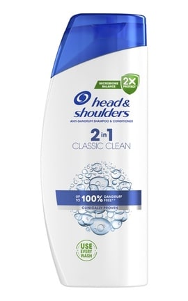 HEAD and SHOULDERS-Шампунь против перхоти и бальзам-ополаскиватель 2 в 1 Head & Shoulders Основной уход 625 мл-8700216304948-