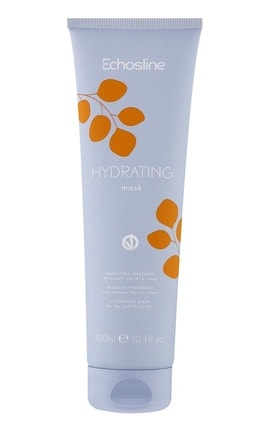 ECHOSLINE-Зволожувальна маска для волосся Echosline Hydrating Mask для сухого та неслухняного волосся 300 мл-8008277246277-