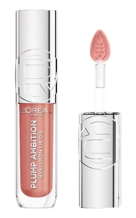 L'OREAL PARIS-Блеск-масло для губ L'Oreal Paris Plump Ambition 650 Nude Macaron 5 мл-3600524172756-