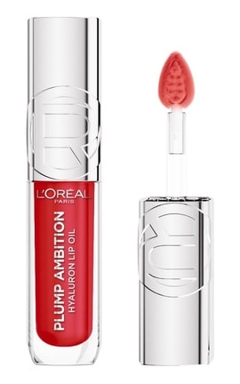 L'OREAL PARIS-Блеск-масло для губ L'Oreal Paris Plump Ambition 380 Rouge In Love 5 мл-3600524172787-