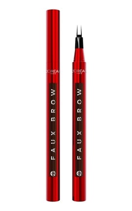 L'OREAL PARIS-Фломастер-тинт для бровей L'Oreal Paris Infaillible Faux Brow Dark Brown 1 мл-3600524202385-
