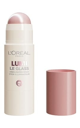 L'OREAL PARIS-Хайлайтер-стік для обличчя L'Oreal Paris Lumi Le Glass з ефектом глянцю 620 Pink Ballet 5 г-3600524192570-