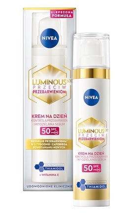 NIVEA-Флюид дневной для лица Nivea Luminous SPF50 40 мл-5900017097572-