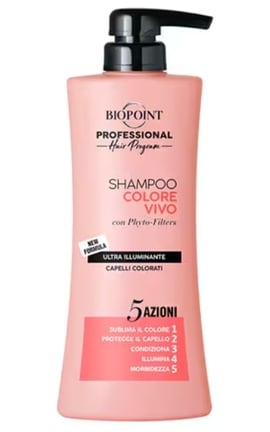 BIOPOINT-Шампунь BIOPOINT Color Enhancing підсилюючий колір для фарбованого волосся 400 ml-8052862410727-