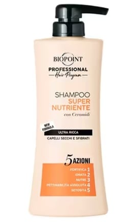 BIOPOINT-Шампунь BIOPOINT Ultra Nourishing суперживильний для пошкодженного і сухого волосся 400 ml-8052862410666-