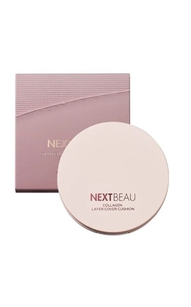 NEXTBEAU-Тональний крем-кушон для обличчя Nextbeau Collagen SPF 50+ beige тон 21 90 г-8809696984548-