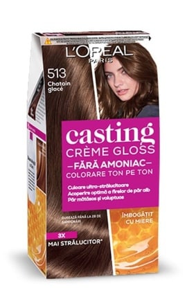 CASTING CG-Краска для волос без аммиака Сasting Creme Gloss 513 морозный капучино 1 шт-3600524095215-