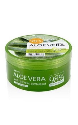 WELCOS KWAILNARA-Гель для лица и тела Welcos Aloe Vera Moisture Real Soothing Gel Увлажняющий 300 мл-8803348032151-