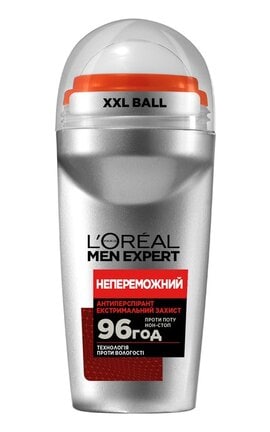 MEN EXPERT-Дезодорант-антиперспірант кульковий L'Oréal Paris Men Expert Непереможний для чоловіків 50 мл-3600523594160-