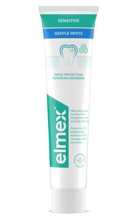 ELMEX-Зубна паста Elmex Sensitive Делікатне відбілювання 75 мл-8714789926292-
