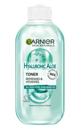 SKIN NATURAL-Тоник для лица гиалуроновый Garnier Skin Narural с Алоэ 200 мл-3600542367899-