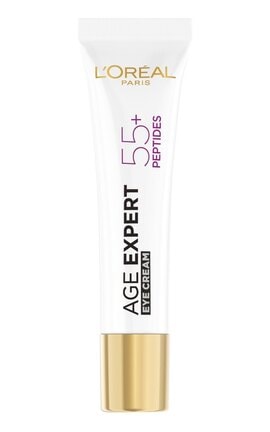 SKIN EXPERT-Крем для кожи вокруг глаз L'Оreal Paris Возраст Эксперт 55+ восстанавливающий 15 мл-3600524034368-