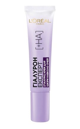 SKIN EXPERT-Крем для кожи вокруг глаз L'Oreal Paris Гиалурон Эксперт Для всех типов кожи 15 мл-3600524009007-