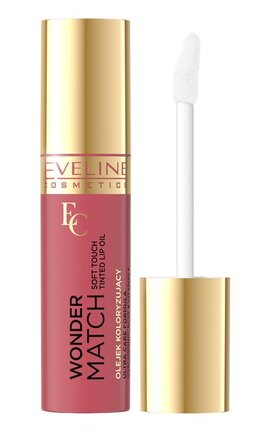 EVELINE-Живильна та розгладжуюча олійка для губ Eveline Wonder Match 05 Watermelon Juice 5 мл-5903416071976-