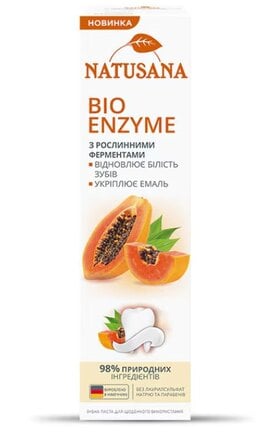 NATUSANA-Зубная паста Natusana био энзим, 100 мл-4016369698020-