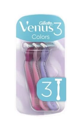 GILLETTE VENUS-Бритвы одноразовые Simply Venus 3 Plus 3 шт-7702018018116-
