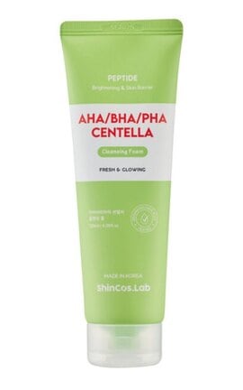SHINCOS.LAB-Очищаюча пінка ShinCos.Lab AHA/BHA/PHA Centella для проблемної шкіри 120 мл-8809925101982-