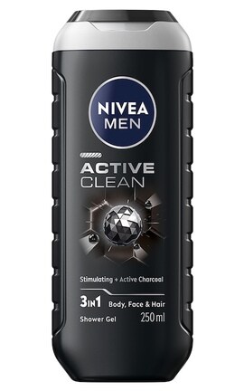 NIVEA-Гель для душу Nivea Men Активне Очищення 250 мл-5900017042435