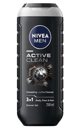 NIVEA-Гель для душу Nivea Men Активне Очищення 250 мл-5900017042435-