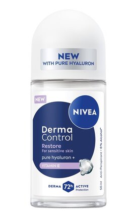 NIVEA-Антиперспирант NIVEA Дерма контроль. Восстановление для чувствительной кожи Роликовый 50 мл-5900017100265-