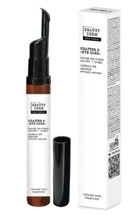 BEAUTYDERM-Крем-енергія для шкіри навколо очей SKIN FICTION з кофеїном і пептидами 15 мл-4820185228893-