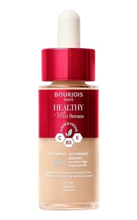 BOURJOIS-Тональная основа Bourjois Healthy Mix Serum увлажняющая 52W Vanilla 30 мл-3616305210074-