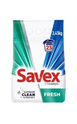 SAVEX-Стиральный порошок SAVEX Premium Fresh 3,45 кг-3800024047930-