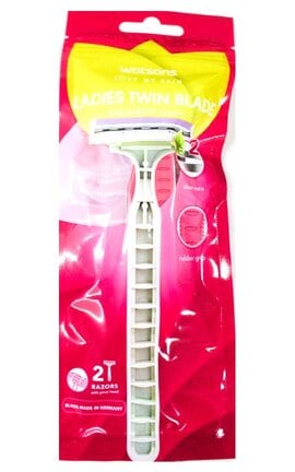 WATSONS-Станки для бритья женские Watsons одноразовые 2 шт-4894819414020-