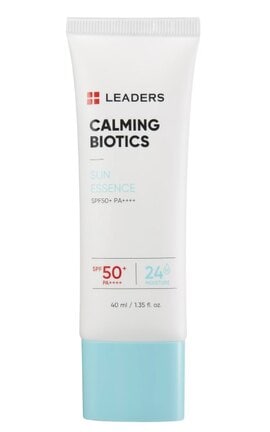 LEADERS-Солнцезащитная эссенция для лица  Leaders Calming Biotics Sun Essence SPF50+ увлажняющая 40 мл-8809672283696-
