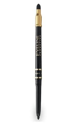 EVELINE-Карандаш для глаз Eveline Cosmetics EYE MAX PRECISION Черный-5907609333704-