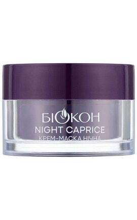 БІОКОН-Крем-маска для обличчя Біокон Age & Beauty Night Caprice нічна 50 мл -4823110302347-