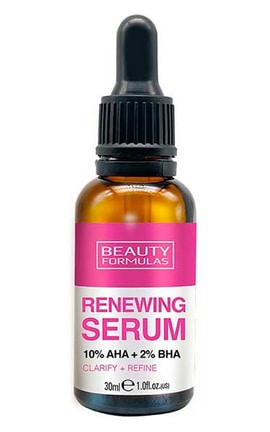 BEAUTY FORMULAS-Сыворотка для лица с AHA и BHA кислотами Beauty Formulas 30 мл-5012251013642-