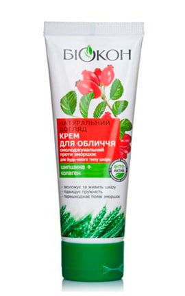 БІОКОН-Крем для лица Биокон Шиповник Коллаген 75 мл-4820160035553-