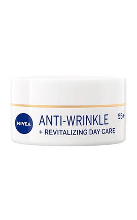NIVEA-Денний крем для обличчя проти зморщок NIVEA + ревіталізація 55+, 50 мл-4006000072388-