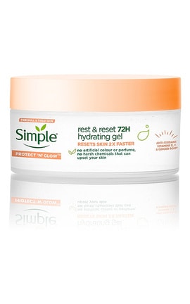 SIMPLE-Гель для лица восстанавливающий увлажняющий Simple Protect N Glow 50 мл-8720181476853-