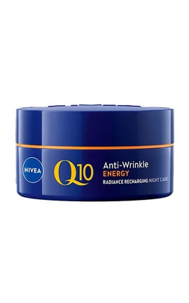 NIVEA-Крем нічний проти зморщок Nivea Q10 Відновлення сяйва 50 мл-4006000022284-