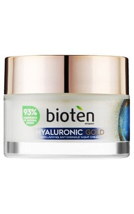 BIOTEN-Крем для лица ночной против морщин Bioten Hyaluronic Gold 50 мл-5201314114802-