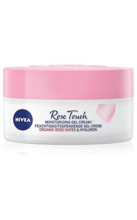 NIVEA-Гель-крем для лица увлажняющий Nivea Rose Touch 50 мл-4006000072449-