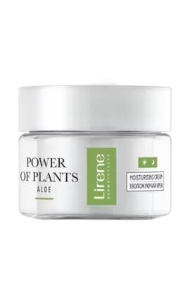 LIRENE-Крем для обличчя Lirene Power of Plants Зволожуючий з Алое 50 мл -5900717077256-