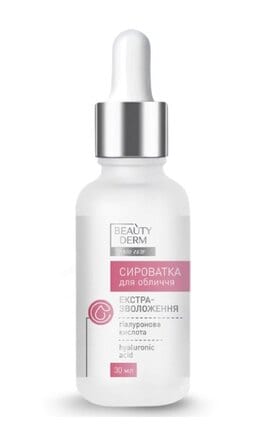 BEAUTYDERM-Сироватка для обличчя Beauty Derm з гіалуроновою кислотою 30 мл-4820185222334-