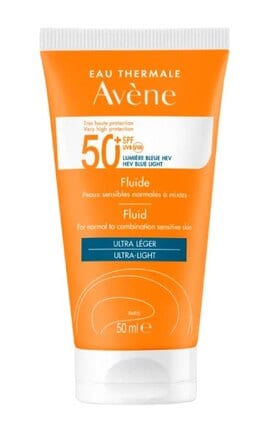 AVENE- Флюїд сонцезахисний Avene Fluid SPF50+ Normal-Combination Skin 50 мл -3282770149074