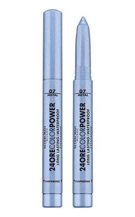 DEBORAH GROUP S.r.l-Тени-карандаш для век Deborah 24Ore Color Power Waterproof водостойкие 07 Light Blue 1.4 г-8009518386653-